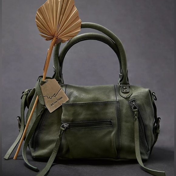 Free People Handbags - Free People Baby Emerson Secret Sage Tote